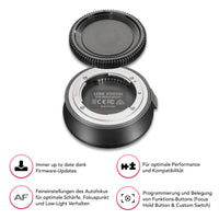 Obiettivo ultra grandangolare AF 14mm F2,8 per Nikon F e Lens Station – angolo di campo 116,6° e autofocus – Grandangolo full-frame per fotocamere APS-C