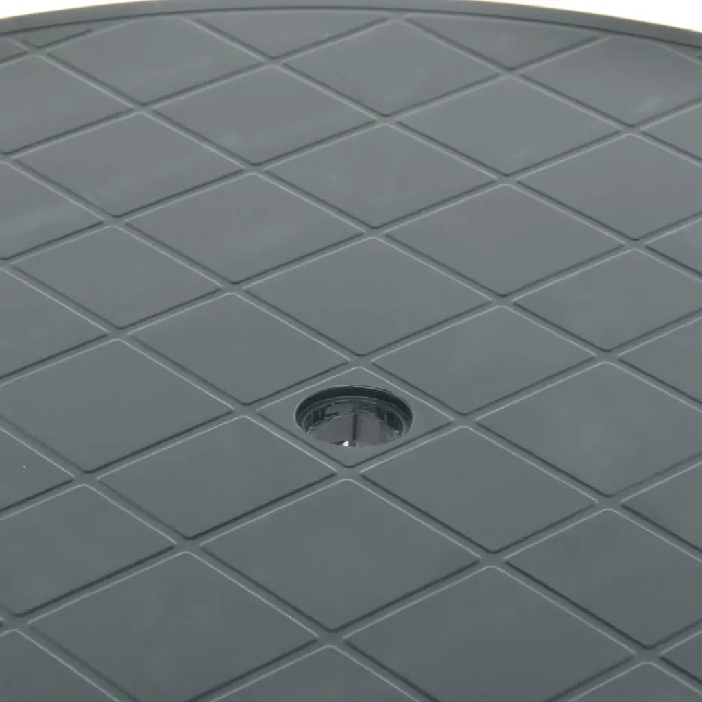 Tavolo da Giardino Verde 89 cm in Plastica 48806