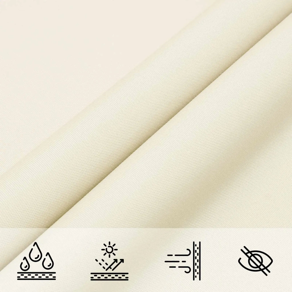 Vela da ombra solare Crema 6 x 2,5 m 100% Poliestere Oxford