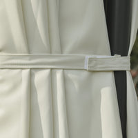 Ombrellone da Giardino Doppio 440x270x250 cm in Poliestere Beige