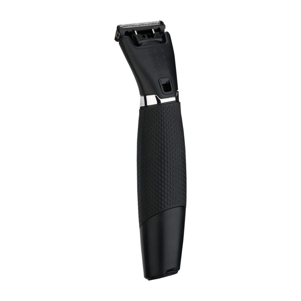 Rasoio elettrico ricaricabile uomo, lame acciaio inox doppia faccia, regolacapelli 0.5-10mm, waterproof IPX5 - SOGO