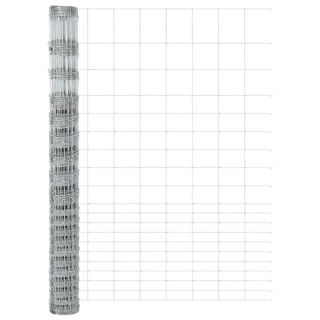 Palo della recinzione Zincato 25 x 1,6 m Acciaio