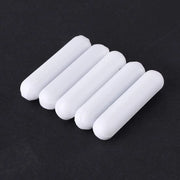 Stirrer - Laboratorio - Resistente ai prodotti chimici - Bianco - Set di spatole magnetiche - Adatto per miscelatori magnetici - C7 x 30 mm