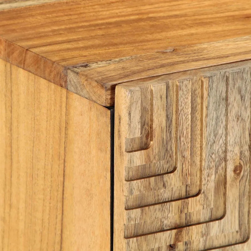 Mobile TV con porta-Credenza per TV Legno di Acacia Massello 105 x 33,5 x 46 cm