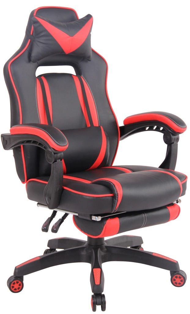Sedia Gaming Heat In Similpelle nero/rosso