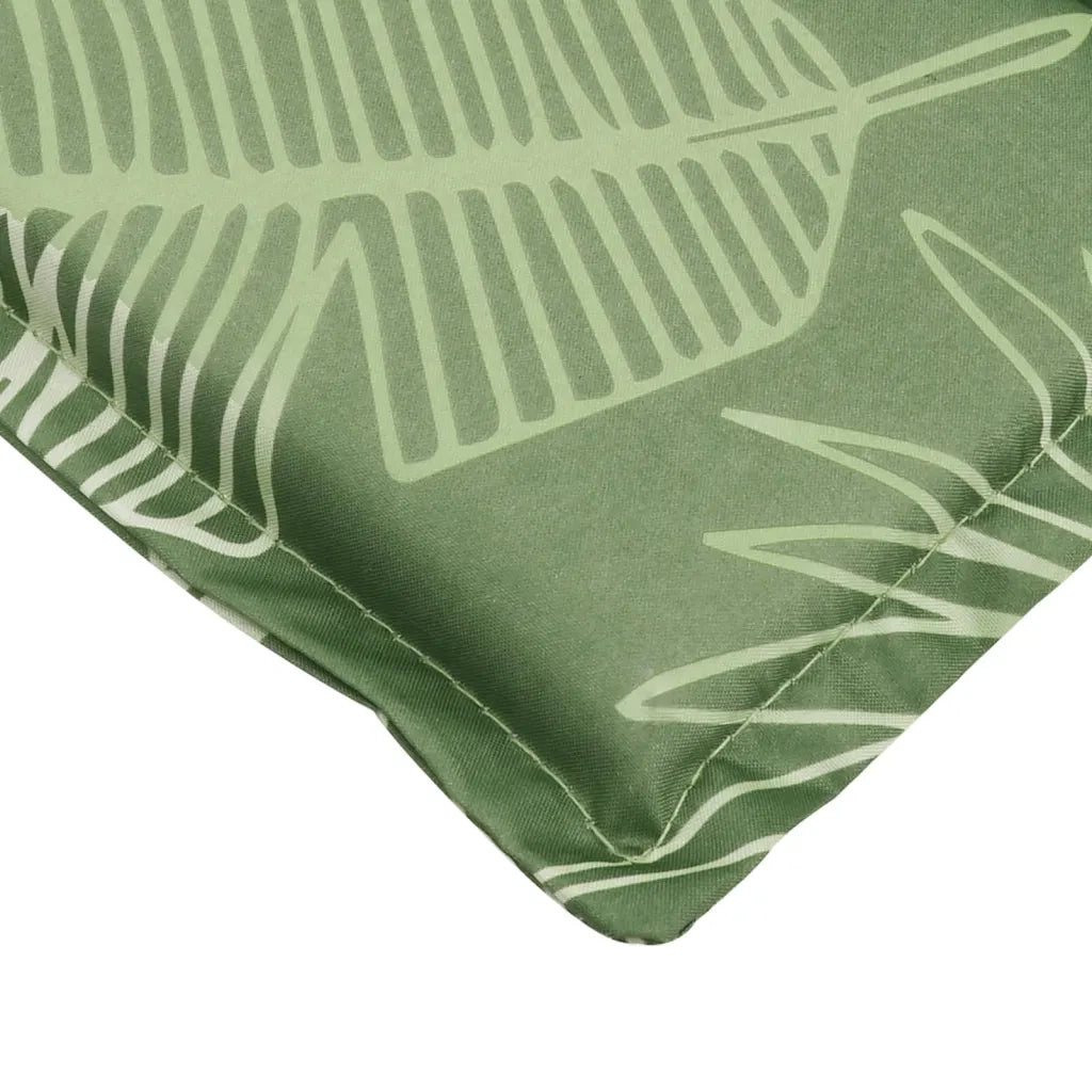 Cuscino per Lettino con Motivo a Foglie in Tessuto Oxford 361425