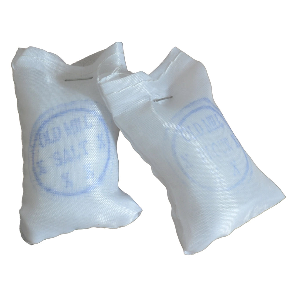 SACCO FARINA DECORAZIONE PRESEPE 2 PZ