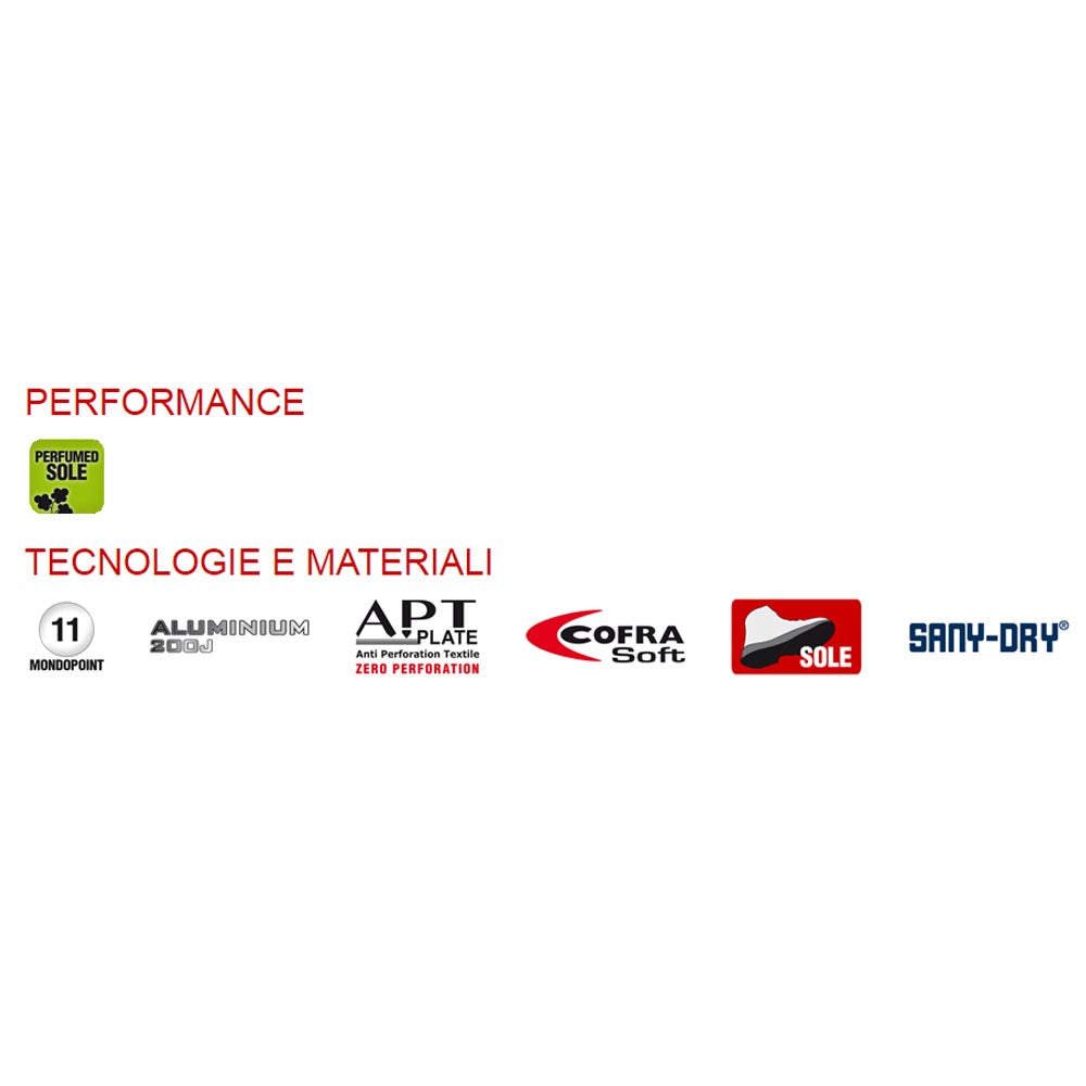 Scarpe da ginnastica corsa cofra running coppi s3 src numero 46 scarpe di sicurezza