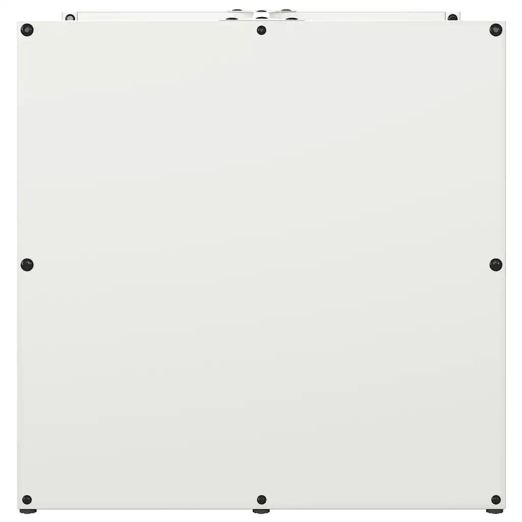 Rastrelliera per Legna da Ardere Bianca 40x40x40 cm CFW1816059