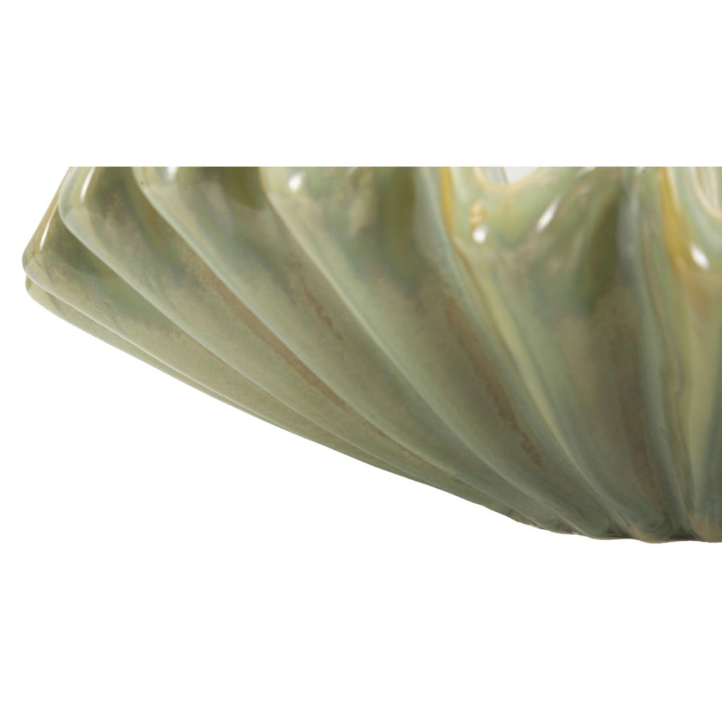 Vassoio VKH855, Verde, Ceramica, 40x40x13 cm