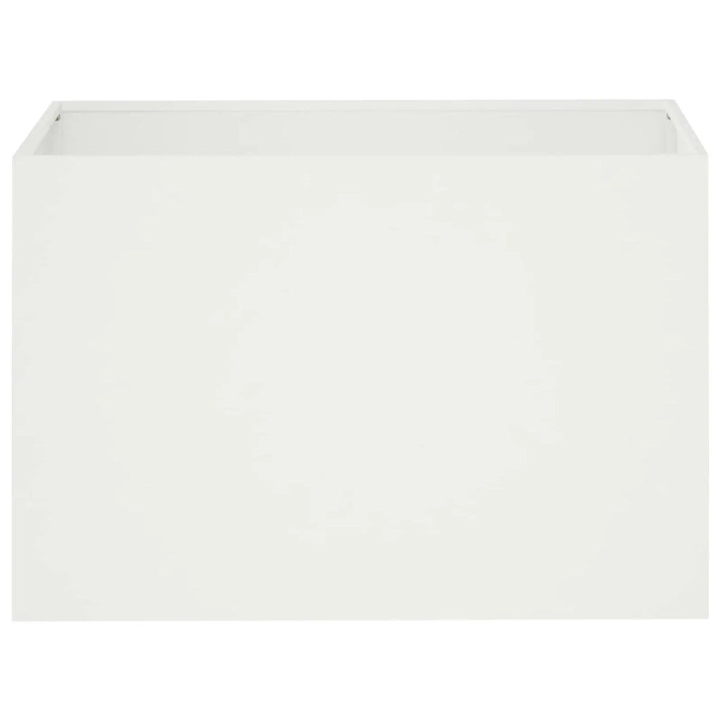 Vaso da giardino Bianco 60 x 40 x 40 cm 8005682