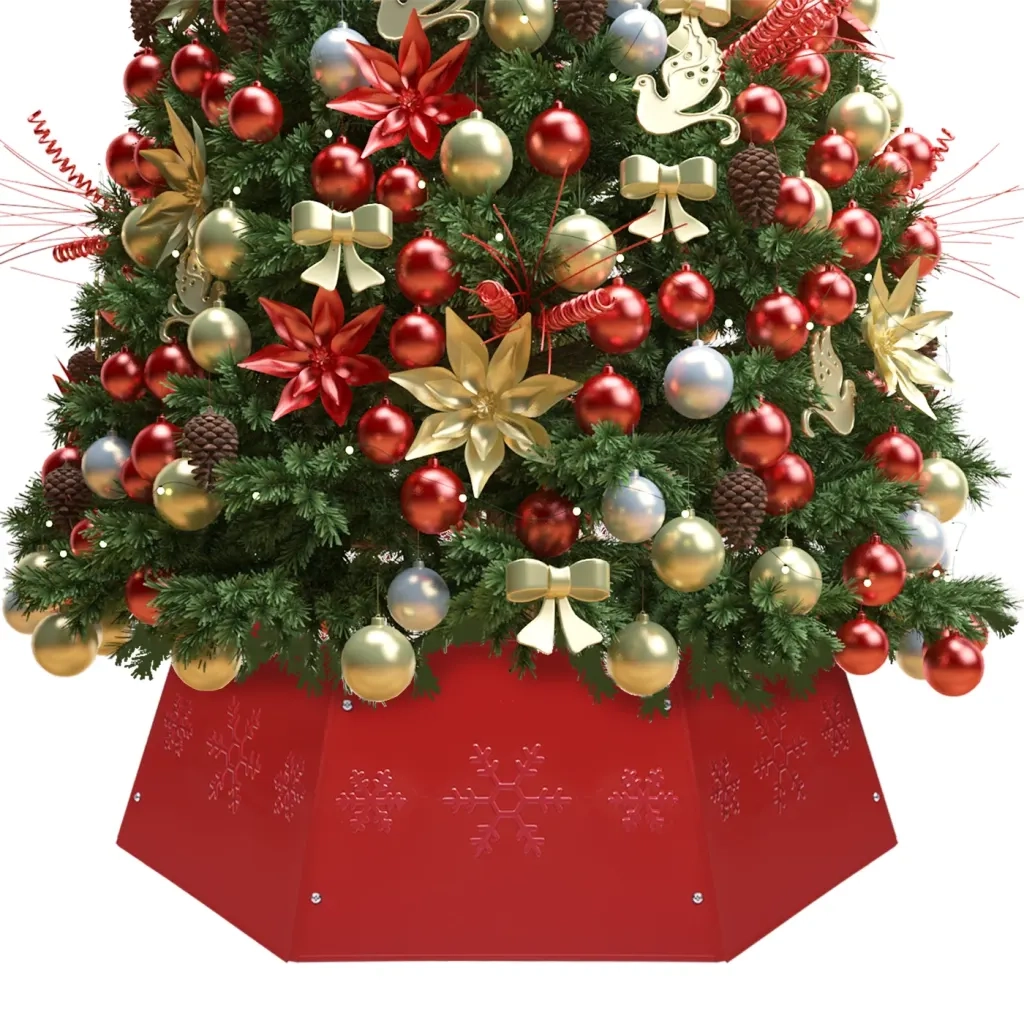 Gonna per Albero di Natale Rossa ?68x25 cm CFW7842120