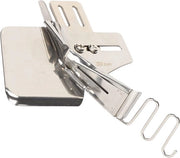 Accessorio per macchina da cucire - 30 mm - Striscia per cucire a 45 gradi - Livello per cucitura piatta - Risultati di cucitura professionali - Adatto per macchine da cucire domestiche - Incluso set di viti - Accessorio per cucire