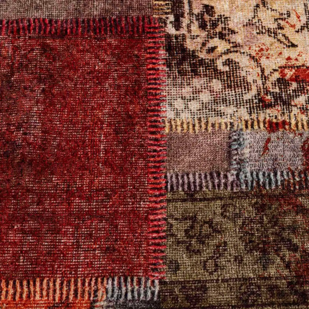 Runner Tappeto MARSA Multicolore 80 x 100 cm Poliestere e PVC