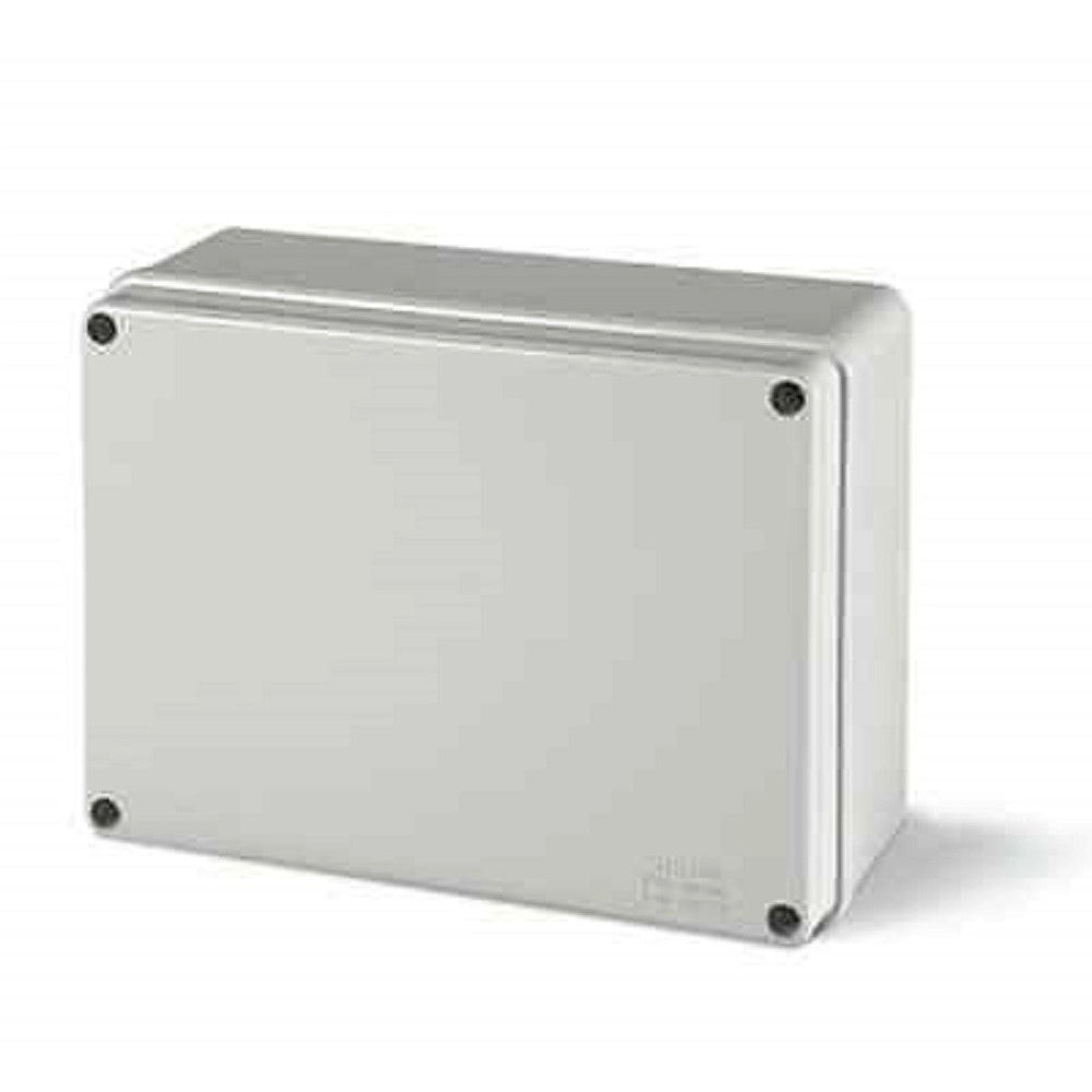 Trade Shop - Cassetta Scatole Derivazione Stagne Pareti Lisce Coperchio Viti Ip56 150x110x70mm -