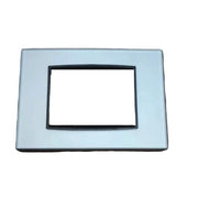 VIMAR EIKON - PLACCA CLASSIC 3M ARGENTO MIRROR