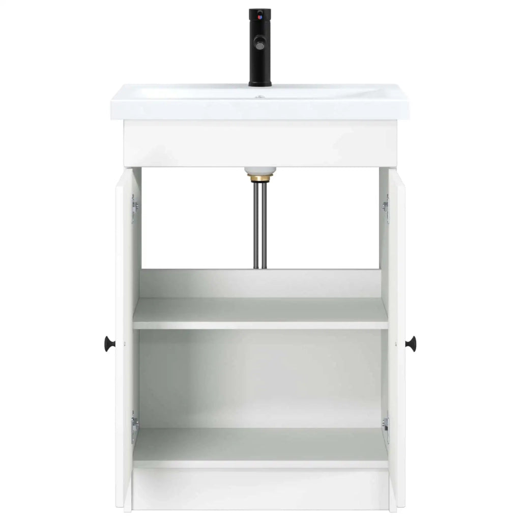 Set di mobili per il bagno Bianco 78,5 x 37,5 x 81 cm 3404194