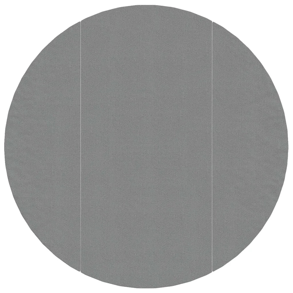 Telo Sotto Piscina Grigio Chiaro Ø366 cm Geotessile Poliestere 94225