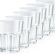 Set di 6 bicchieri di plastica resistenti all'urto - Riciclabili e ideali per feste e attività all'aperto