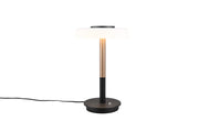 Lampada da tavolo Trio Celeste vetro bianco LED 10W
