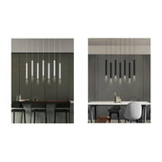 Trade Shop - Lampadario A Sospensione Design Moderno Cilindro Soffitto Attacco Gu10 Ip20 A61 -