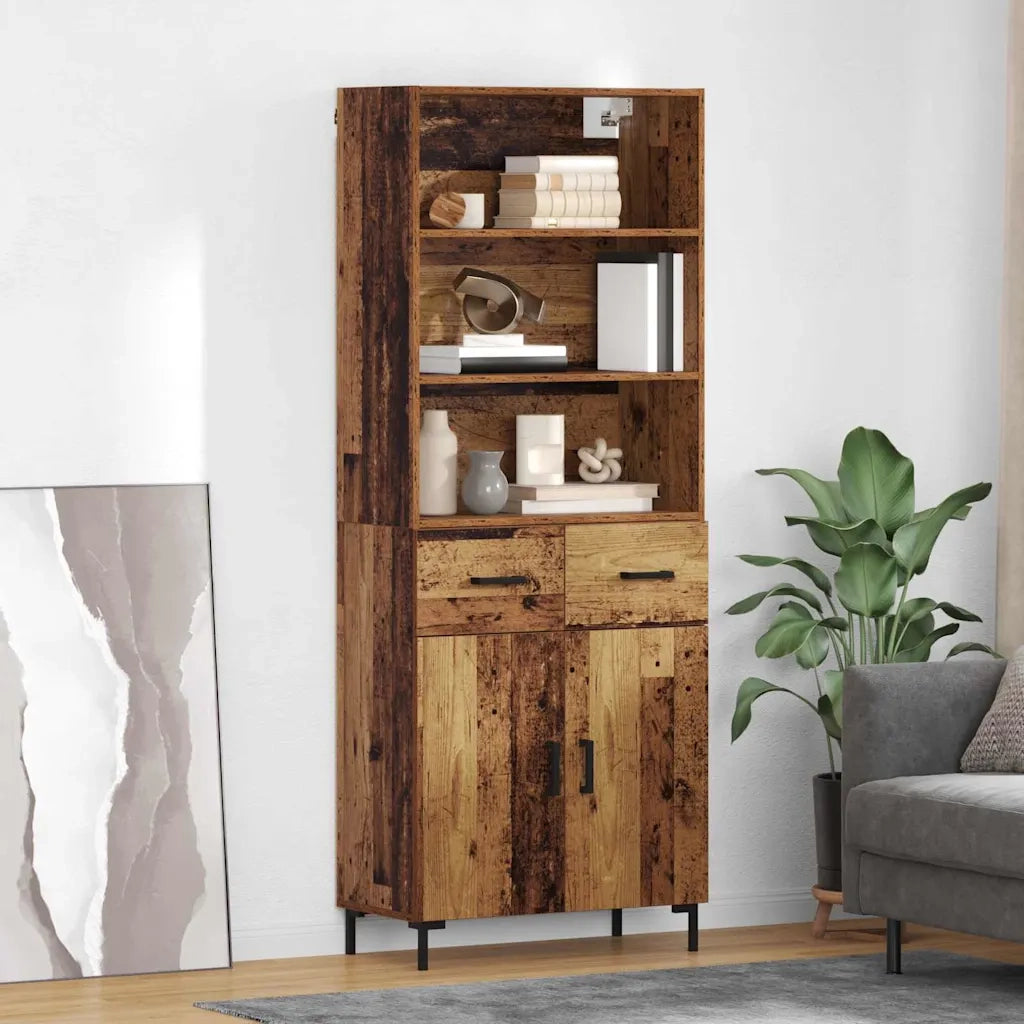 Credenza Legno vecchio 69,5 x 34 x 180 cm Legno multistrato 3415733
