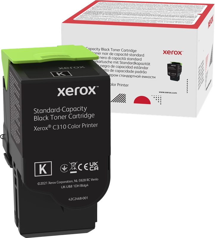 Xerox Cartuccia toner Nero a Capacità standard da 3000 Pagine per Stampante a colori ® C310/multifunzione a colori ® C315 (006R04356)