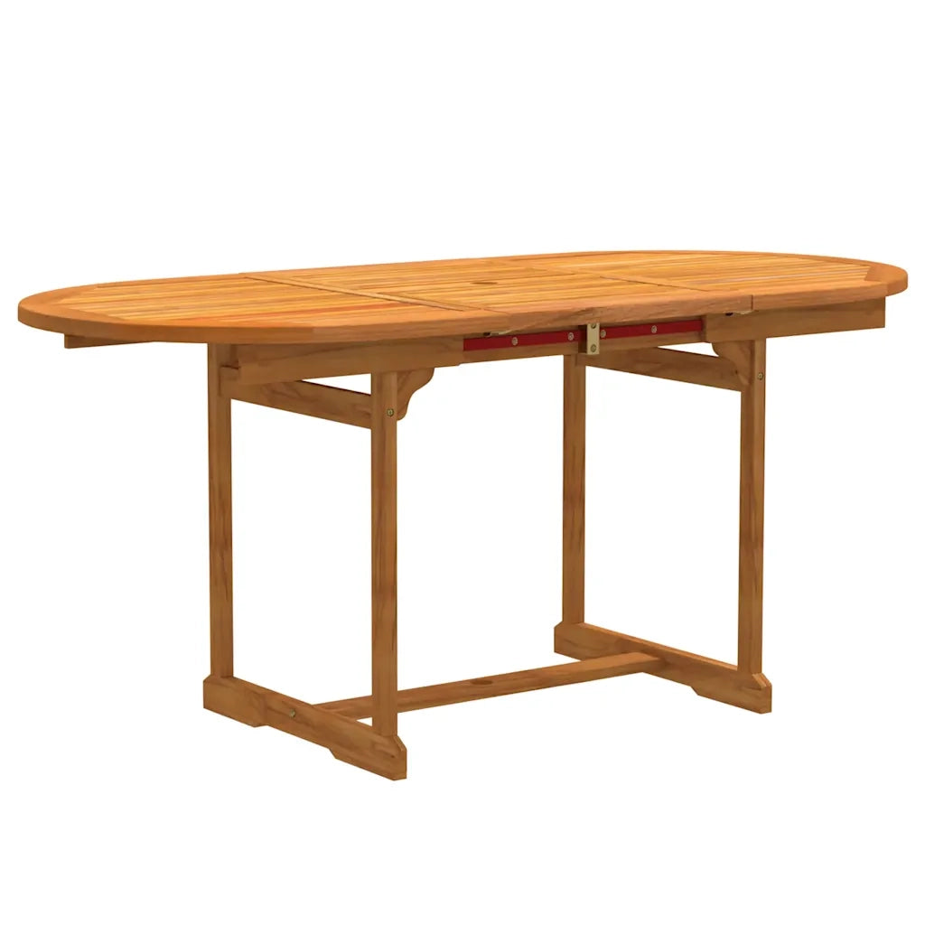 Set Pranzo da Giardino 5pz Legno Massello di Acacia e Textilene 3279266