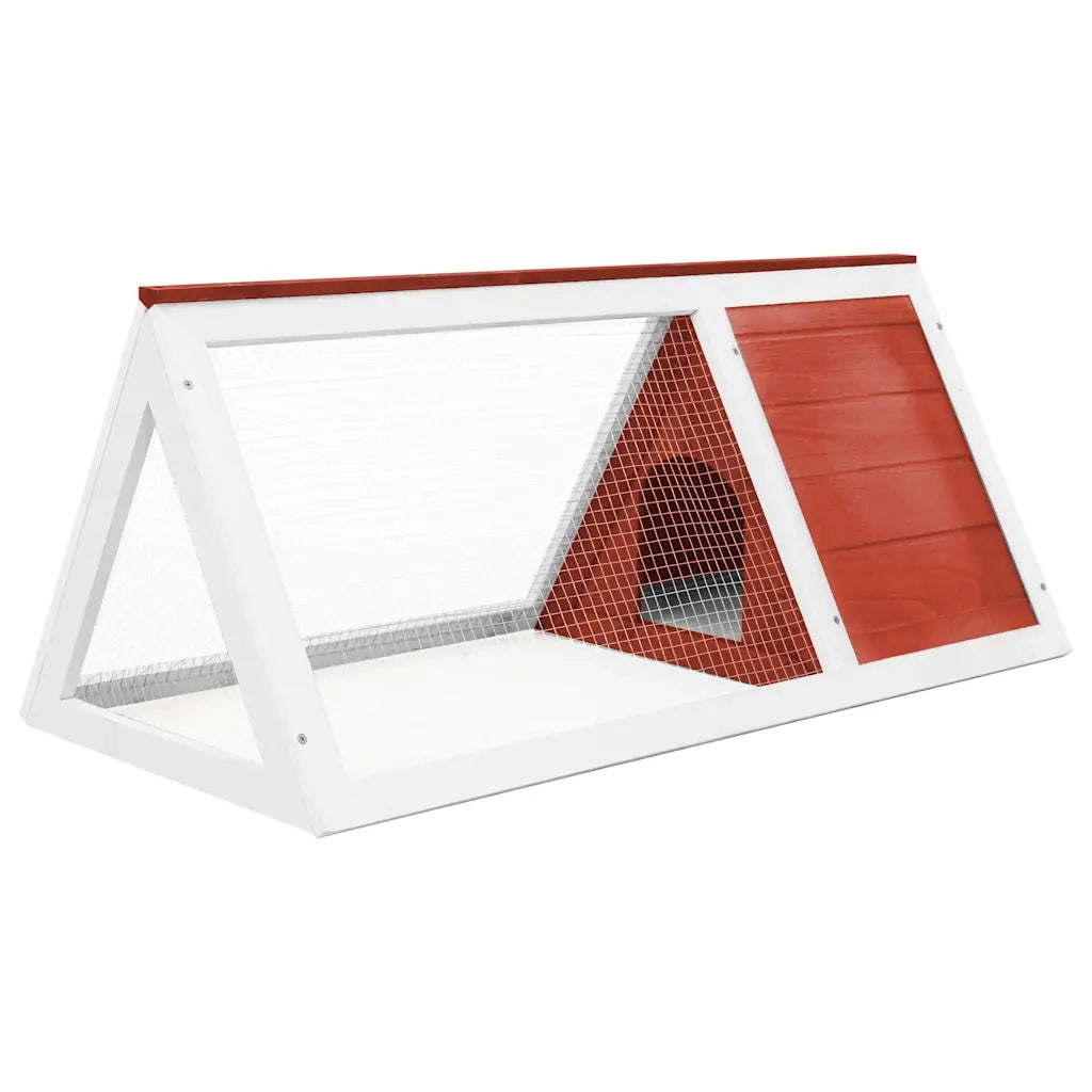 Conigliera in Legno Rossa CFW2640249