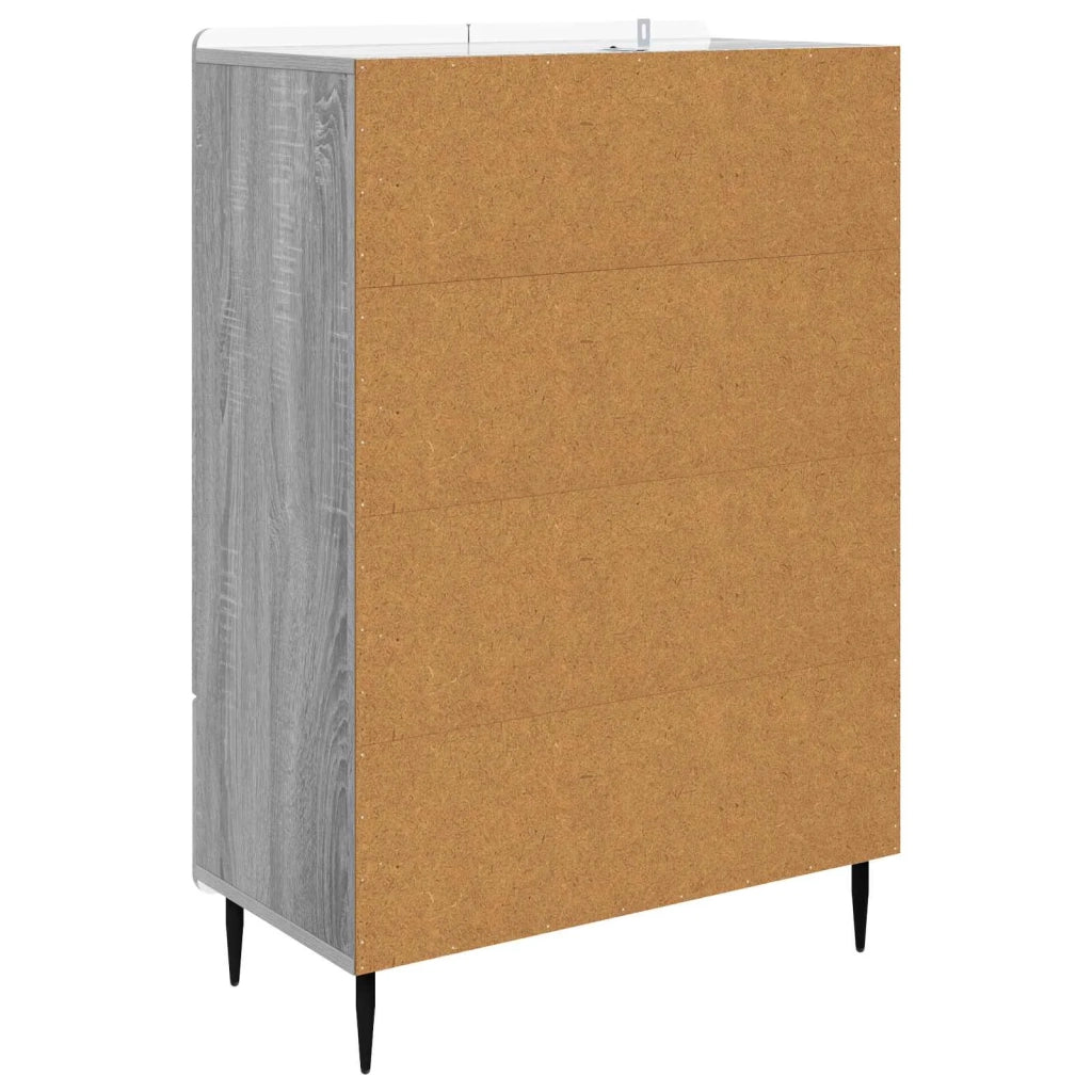 Credenza Grigio Sonoma 66 x 34,5 x 97 cm Legno ingegnerizzato