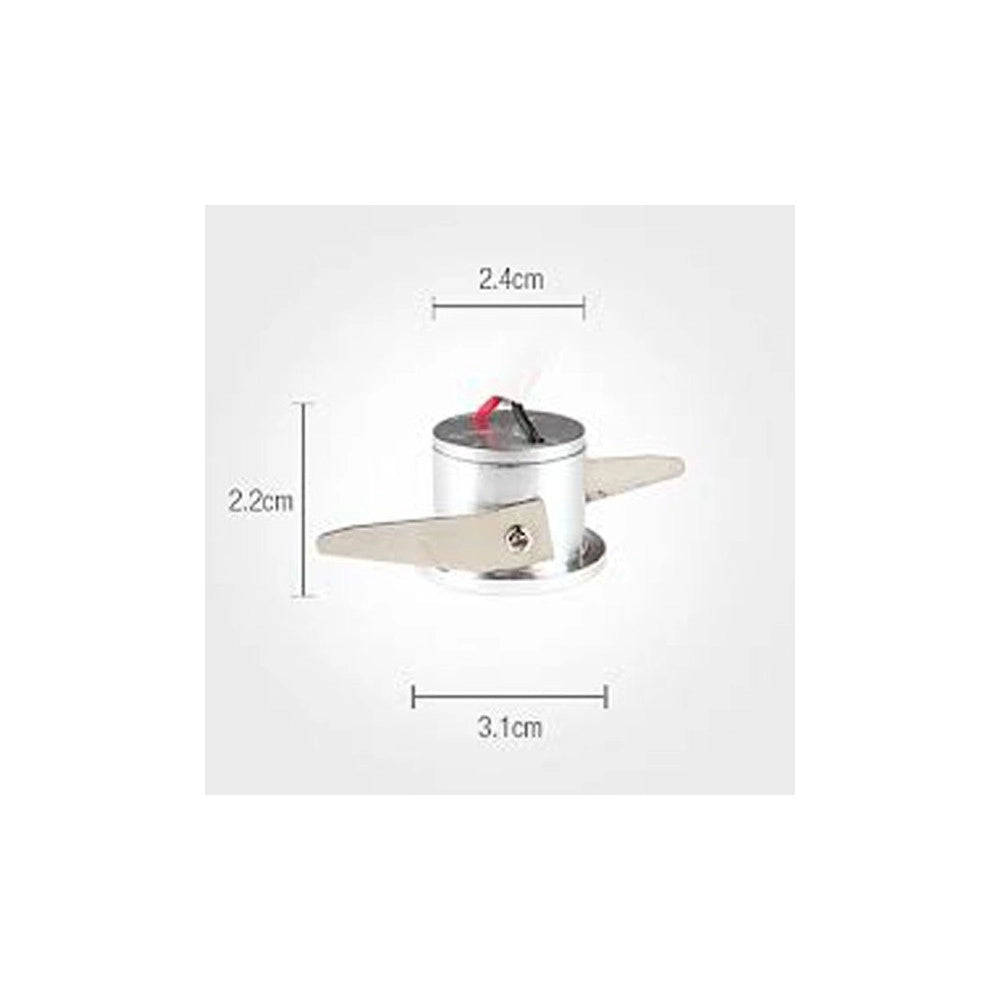 Trade Shop - Faretto Led 1w 220 Volt Punto Luce Orientabile Segnapasso Incasso Cielo Stellato -
