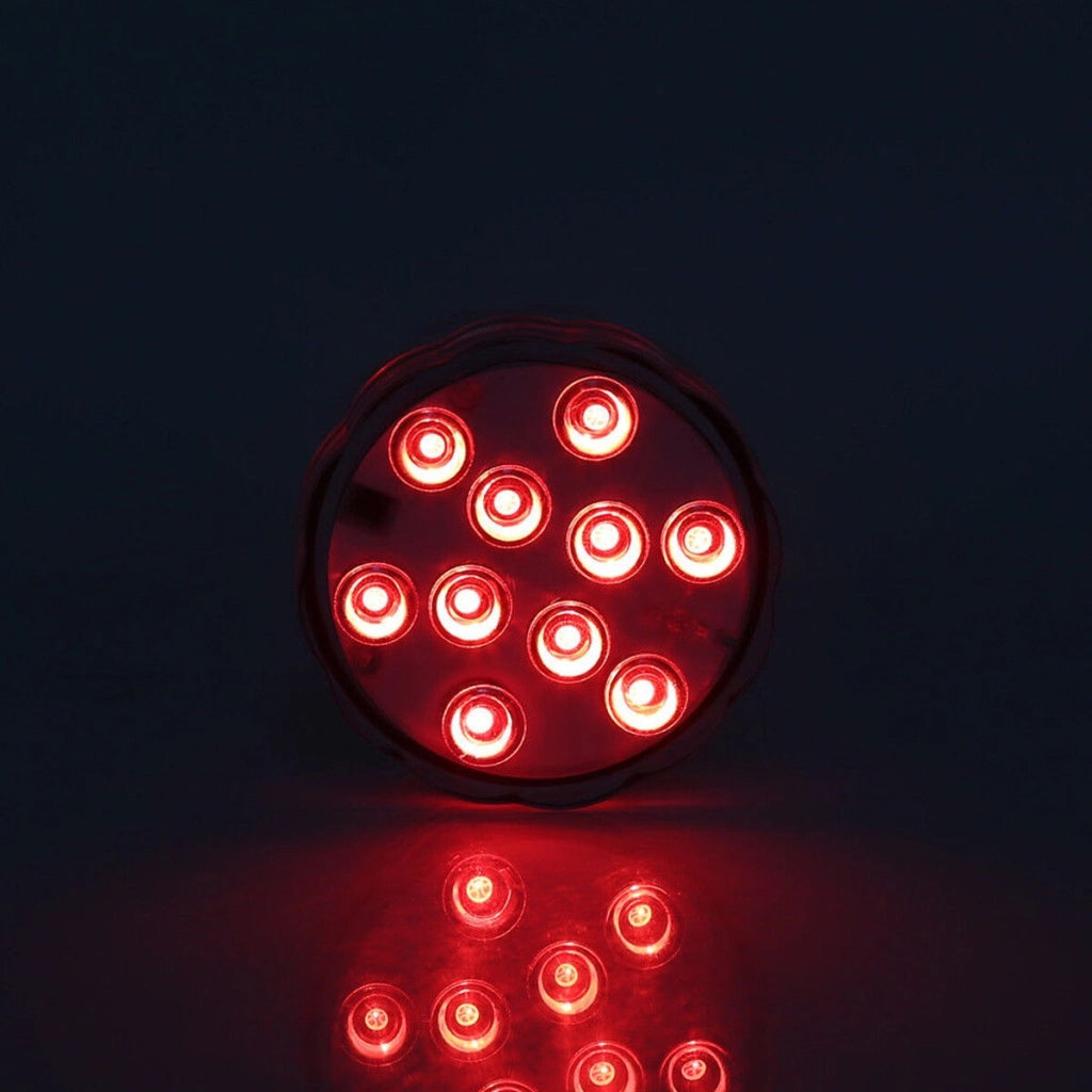 LAMPADA 10 LED LUCE CON TELECOMANDO ACQUARIO SOMMERGIBILE RGB IP65 IMPERMEABILE - Driwei