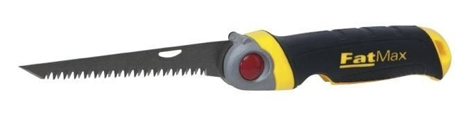 Stanley FMHT0-20559 FatMax Seghetto a Serramanico Pieghevole Lama 130 mm 8 Denti Pollice 3 Posizioni Legno Cartongesso