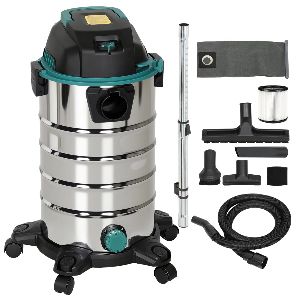 Aspiratutto 3 in 1 ¨C zephmum ¨C 1400W, 30L, Aspirasolidi e Liquidi