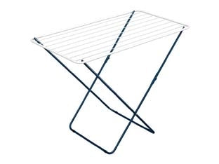 STENDIBIANCHERIA PLAST IN ACCIAIO PLASTIFICATO MT.11  cm.105x55x93h.    GIMI
