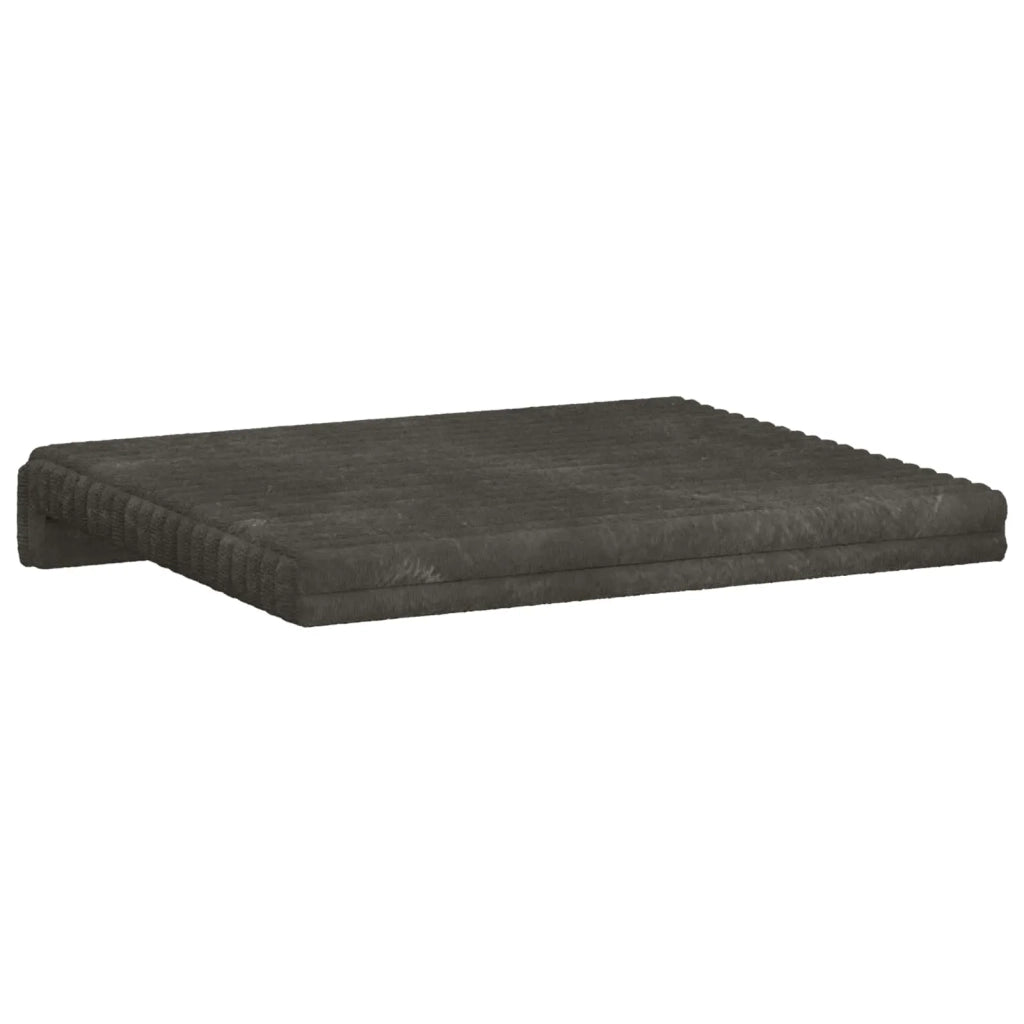 Cuscino per panchina 4 pcs Corduroy Morbido Antracite 42043145