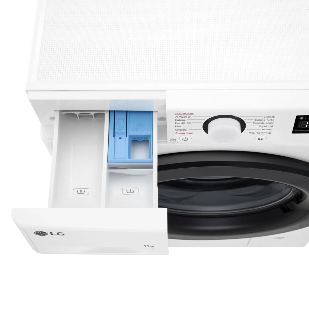 LG serie r3 lavatrice frontale kg 1400 rpm classe Bianco 11 Kg