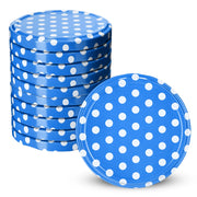 Tappi KADAX per barattoli, coperchi, Fi66, tappi a vite per barattoli, 4-Lock, 10 pezzi.