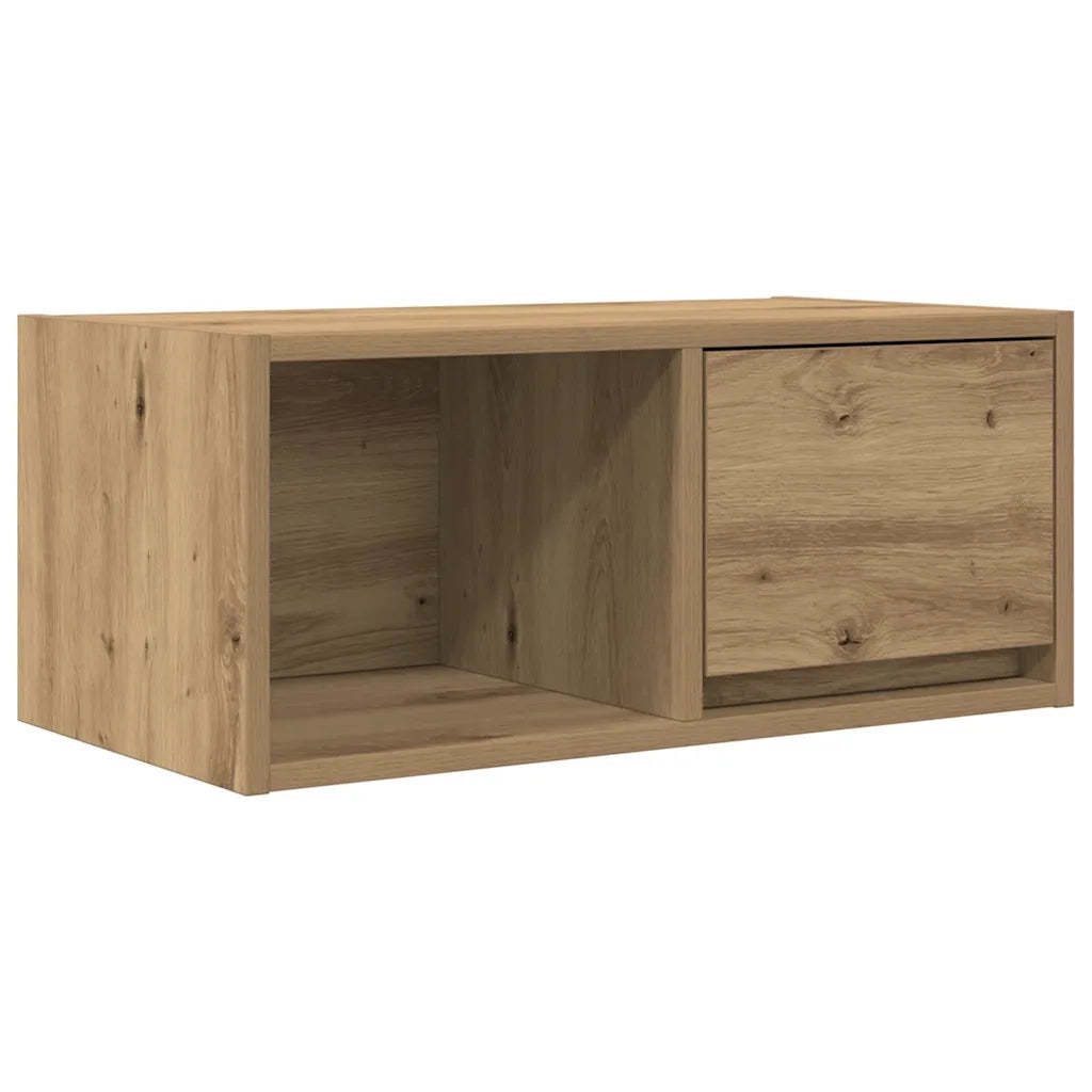 vidaXL Mobili Porta TV 2 pz Rovere Artigianale 60x31x25,5cm Truciolato