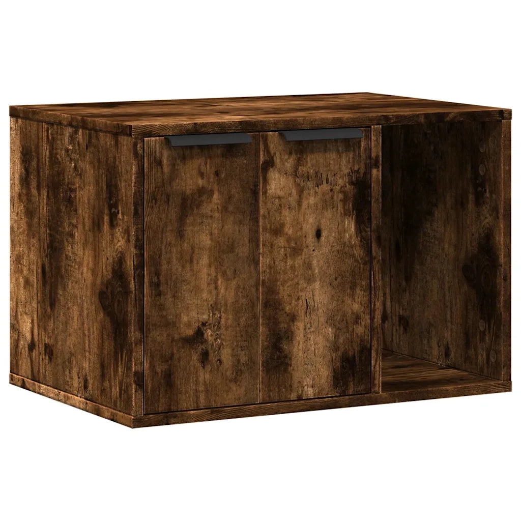 vidaXL Recinto Lettiera Gatti Rovere Sonoma 60x40x40 cm in Truciolato