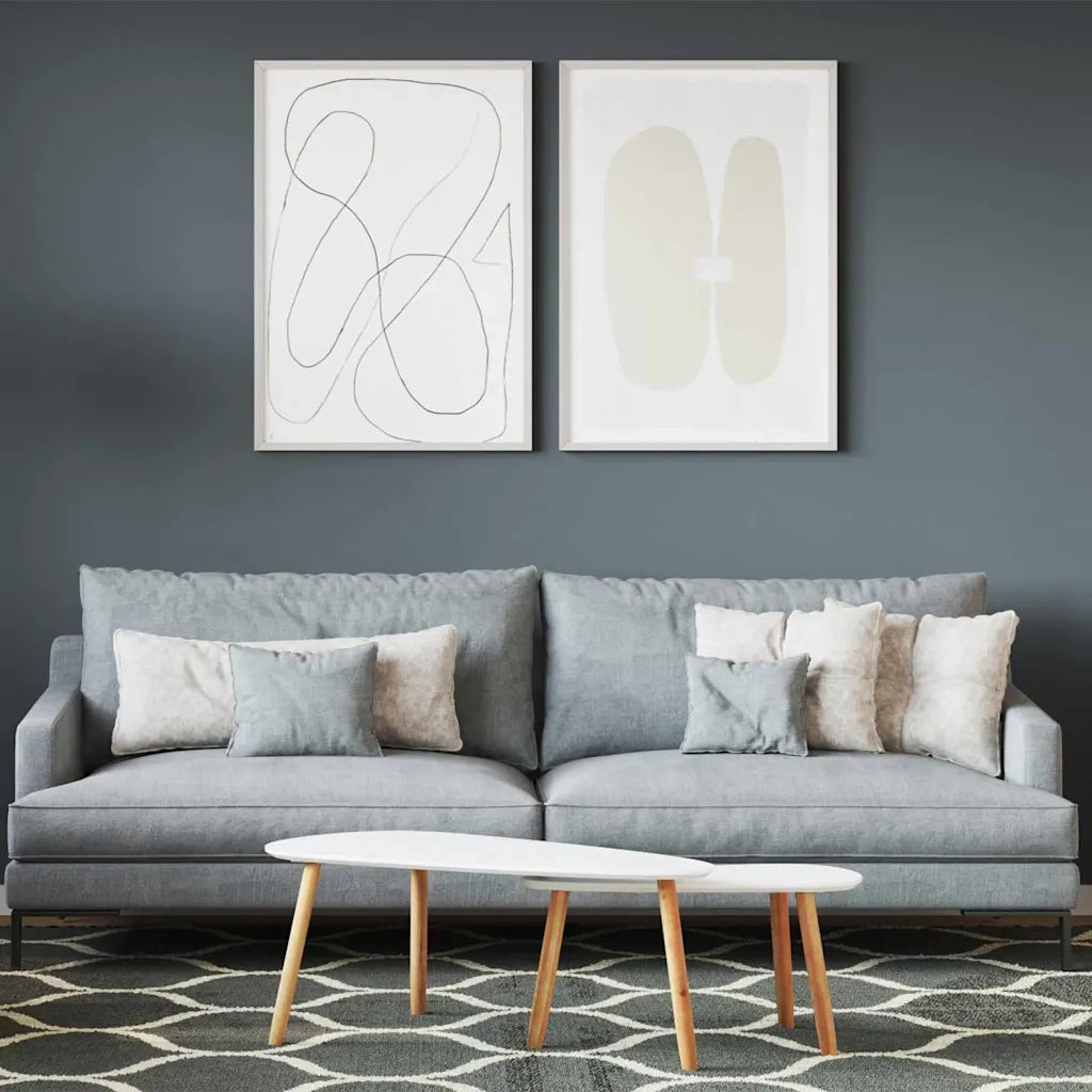 Pittura murale Grigio 2,5 L Stampa da parete CFW5175716