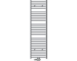 Riscaldamento per bagno a muro centrale 500x1800 mm cromato rettilineo con set di connessione universale