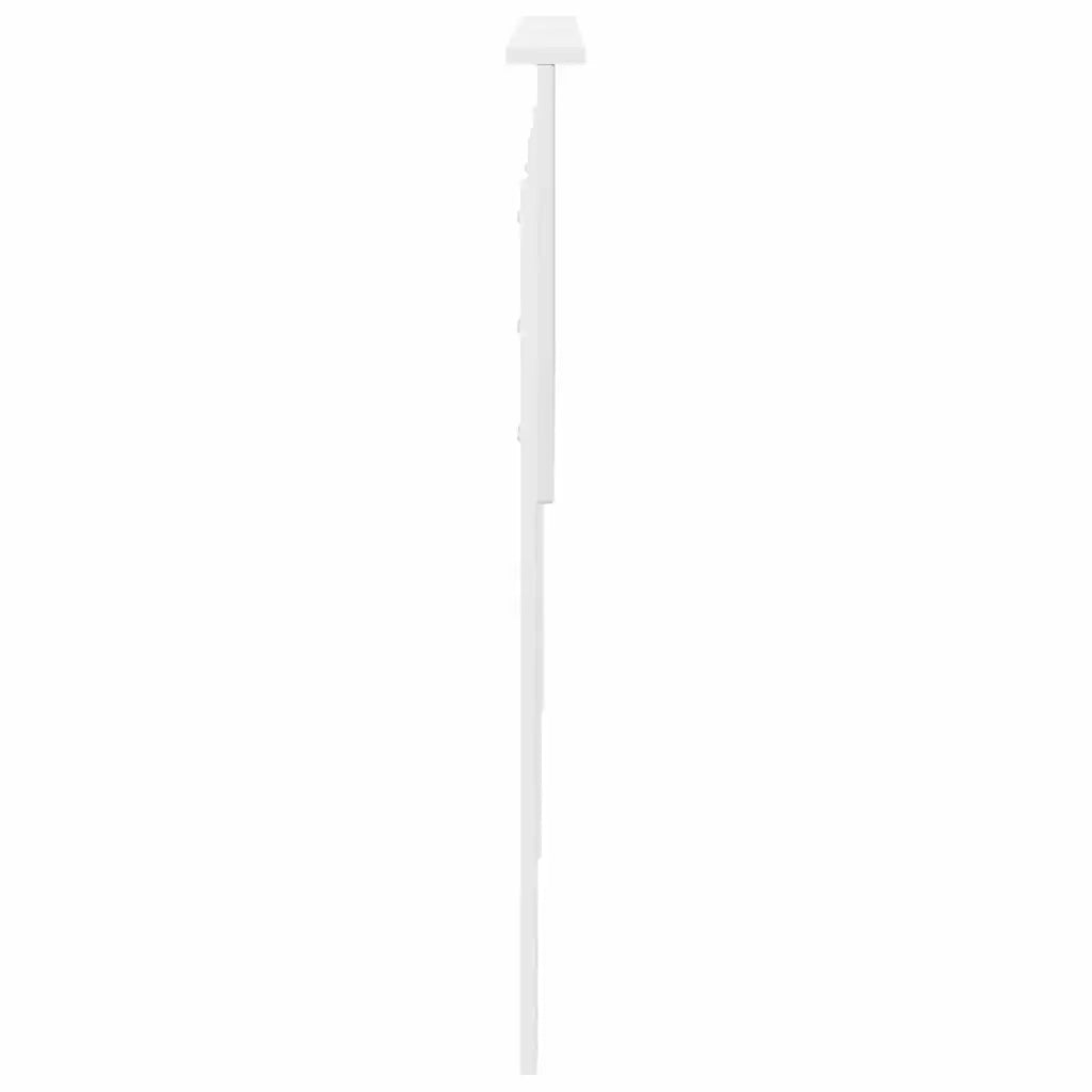 Testiera-Testata-Testiera Decorativa Bianco 200 cm Legno multistrato 775001