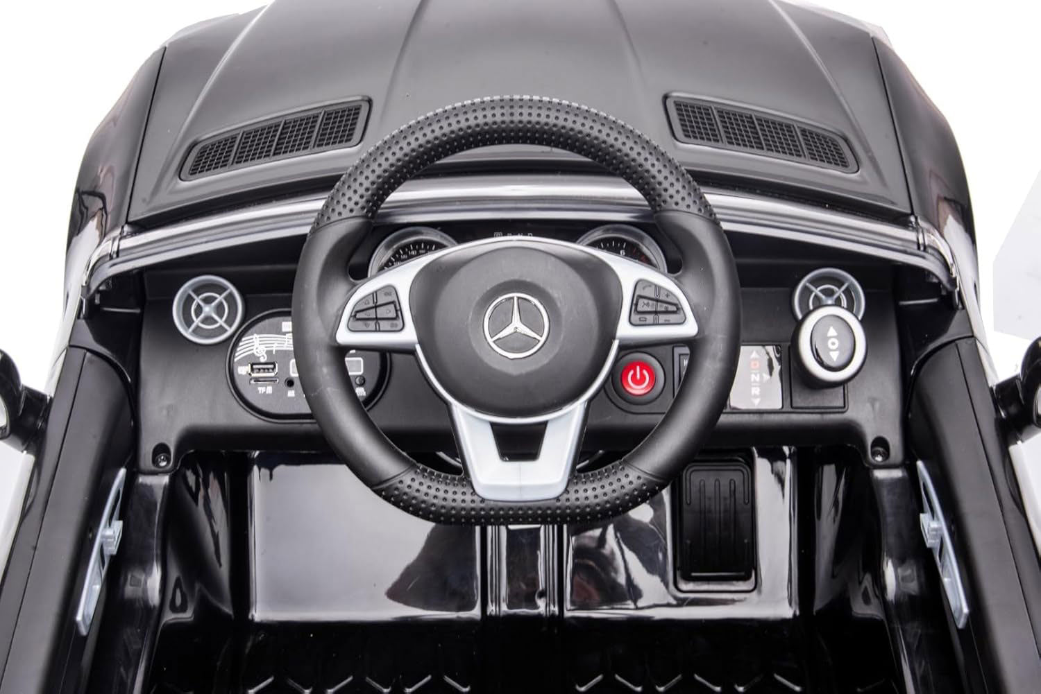 Macchina Elettrica per Bambini Licenza Ufficiale Mercedes SLC 300 "Final Edition" 10,8V 3,1Ah Nero