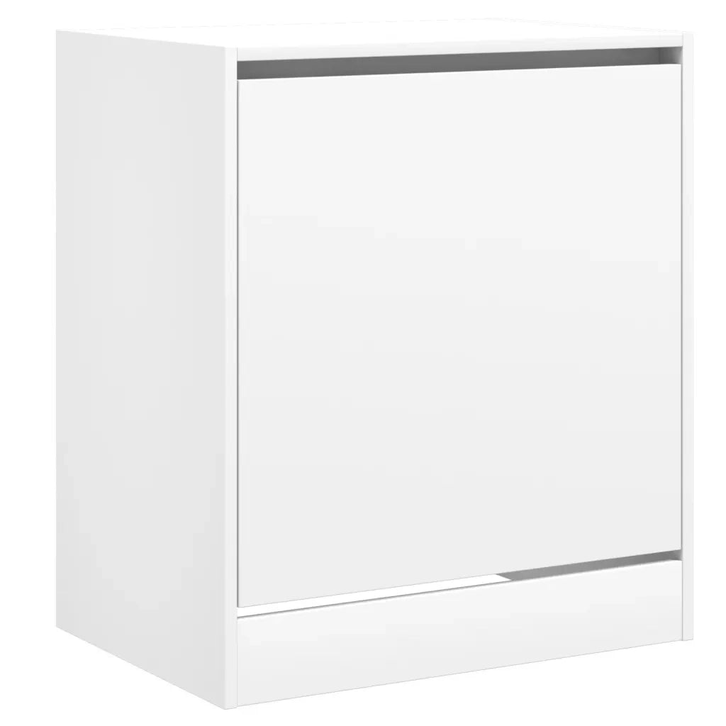 Scarpiera Bianca 60x42x69 cm in Legno Multistrato 839980
