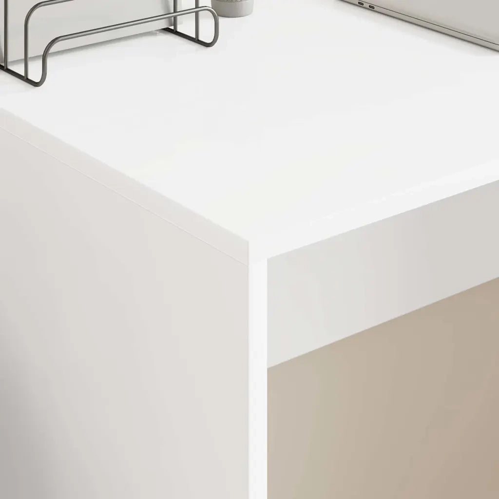 Scrivania Bianco 109 x 50 x 78 cm Legno multistrato 891200
