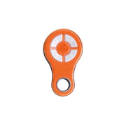 10 PZ RADIOCOMANDO ARANCIO RESISTENTE ALL'ACQUA 4 CH 433 MHZ KEY AUTOMATION 44OR