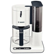 Bosch TKA 8011 Styline Macchina da Caffe' 10 tazze colore Bianco-Antracite 1160W