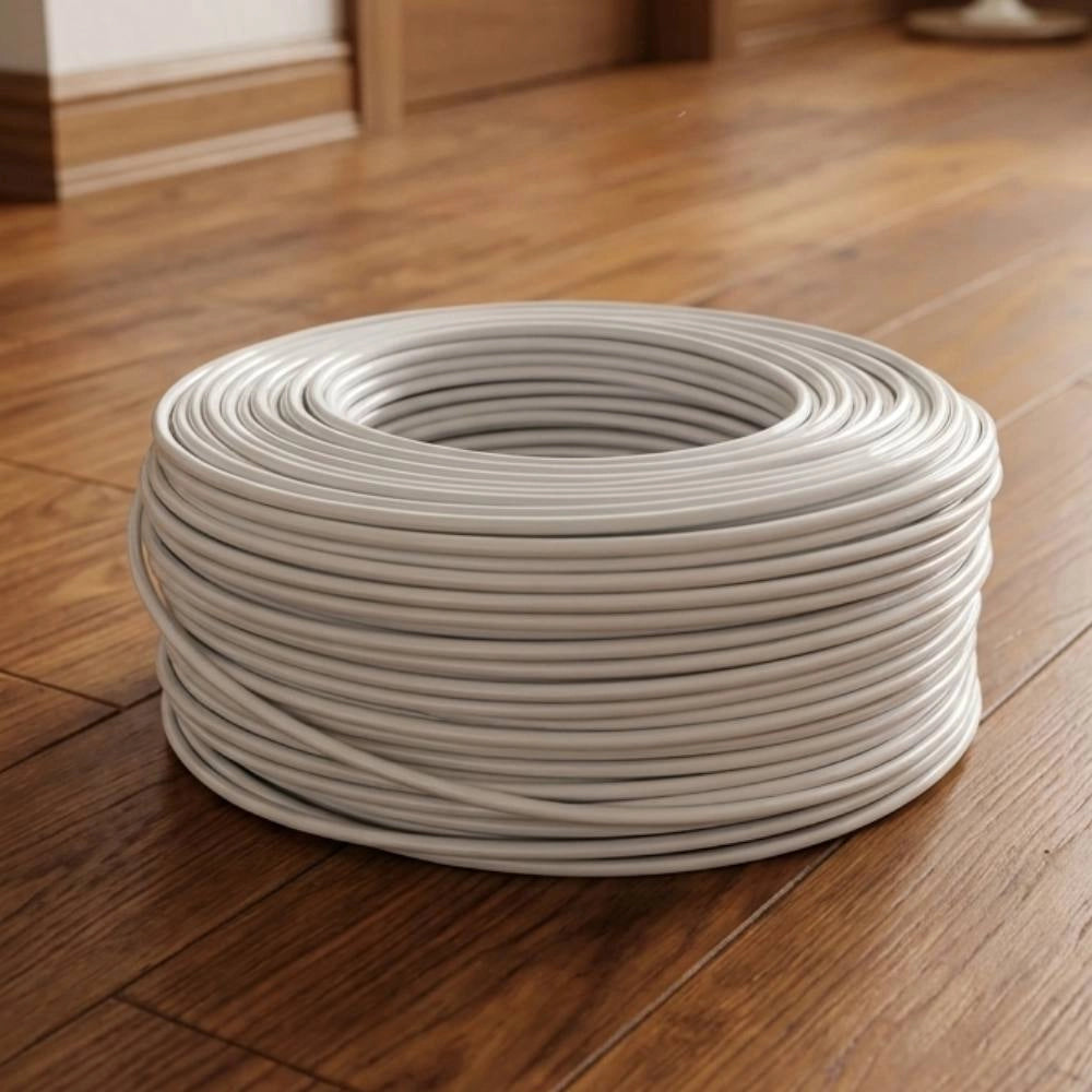 Cavo rete utp cat 6 4x2x23awg non schermato lszh bianco