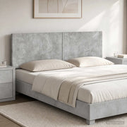 Testiera da Muro BREDA Grigio Cemento Legno ingegnerizzato 897588